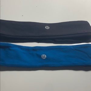 Lululemon head bands 2 pack in great condition!!